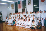 Group Picture at Sensei Mori's Dojo